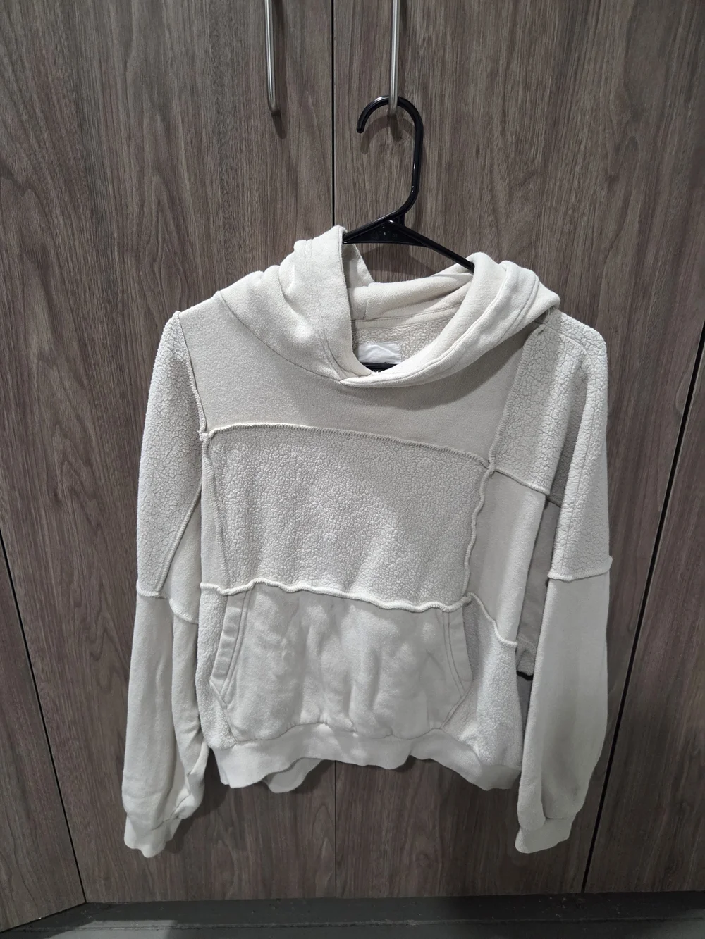 aerie Cream Cowl-Neck Pullover Sweater